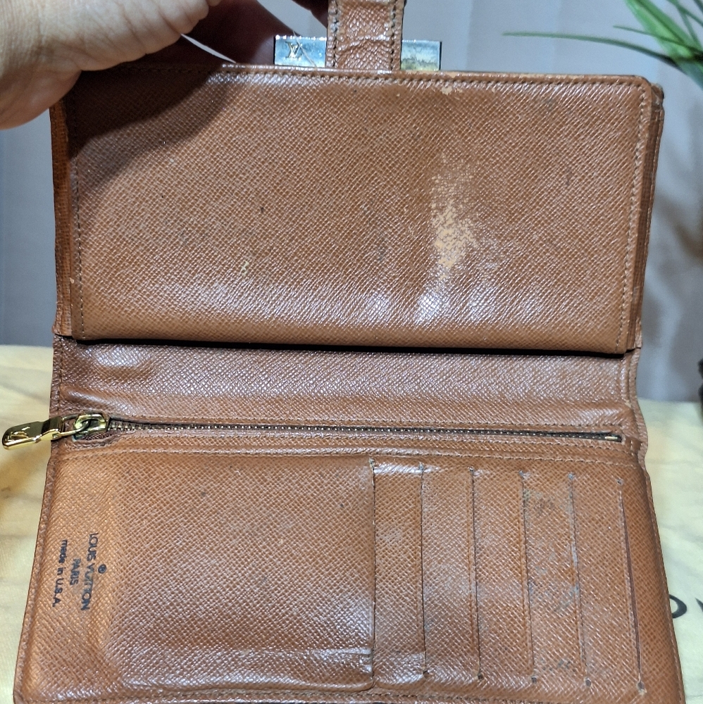 Rare Louis Vuitton Vintage Kisslock Long Wallet - Picture 7 of 14